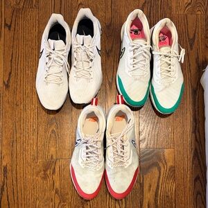 Set of Three Nike Golf Shoes